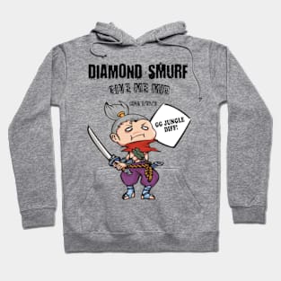 Diamond smurf. Give me mid. GG Jungle diff! - light version Hoodie